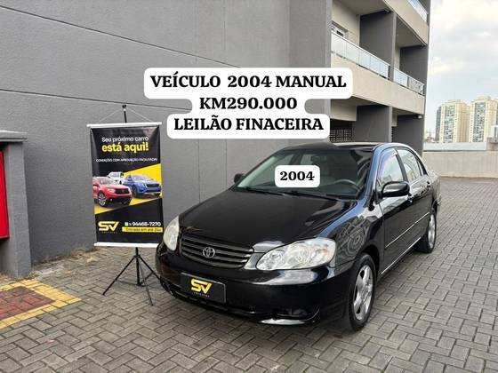 TOYOTA COROLLA 1.6 XLI 16V GASOLINA 4P MANUAL TOYOTA COROLLA 1.6 XLI 16V GASOLINA 4P MANUAL